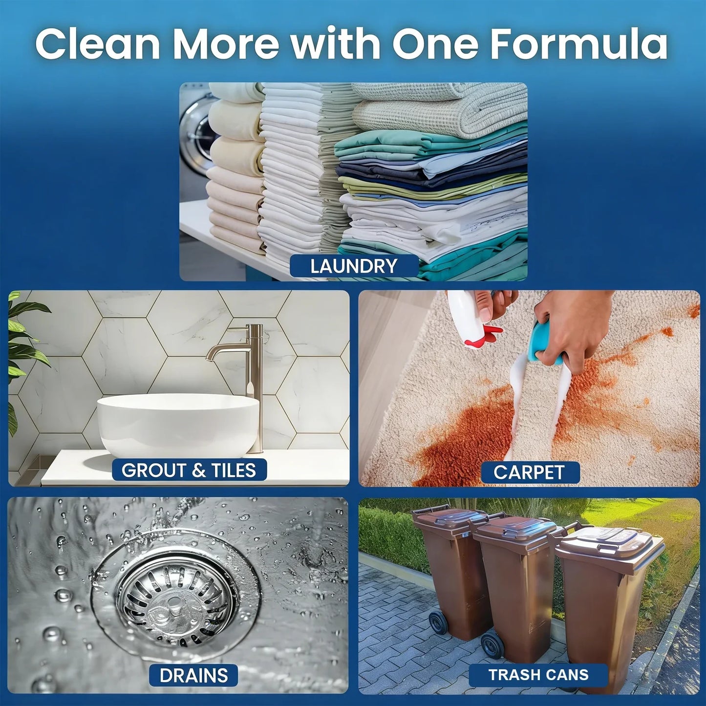 99% Pure Sodium Percarbonate Oxygen Bleach Powder | Color-Safe