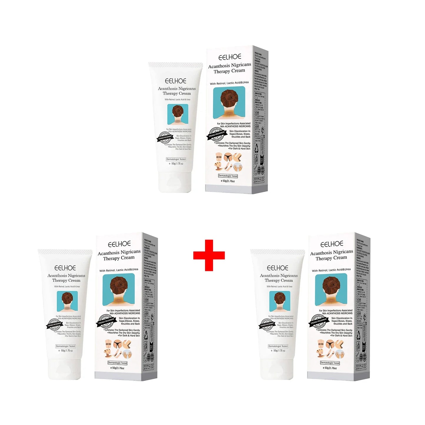 EELHOE Skin Brightening Whitening Cream – Neck, Elbow & Body