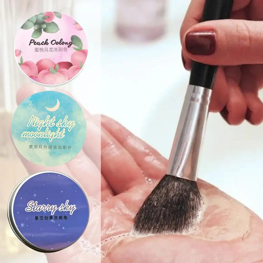 Jaysuing Makeup Brush Cleaner Soap 60g – Sponge & Puff Wash