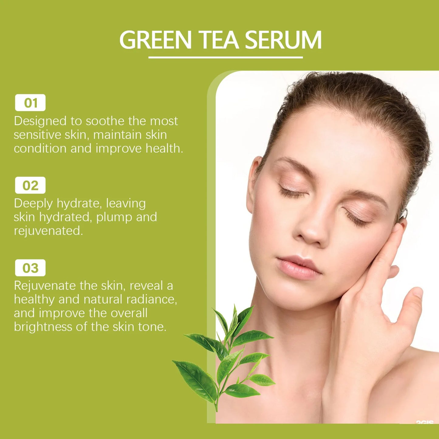 EELHOE Green Tea Pore Refining Serum | Brightening Oil Control