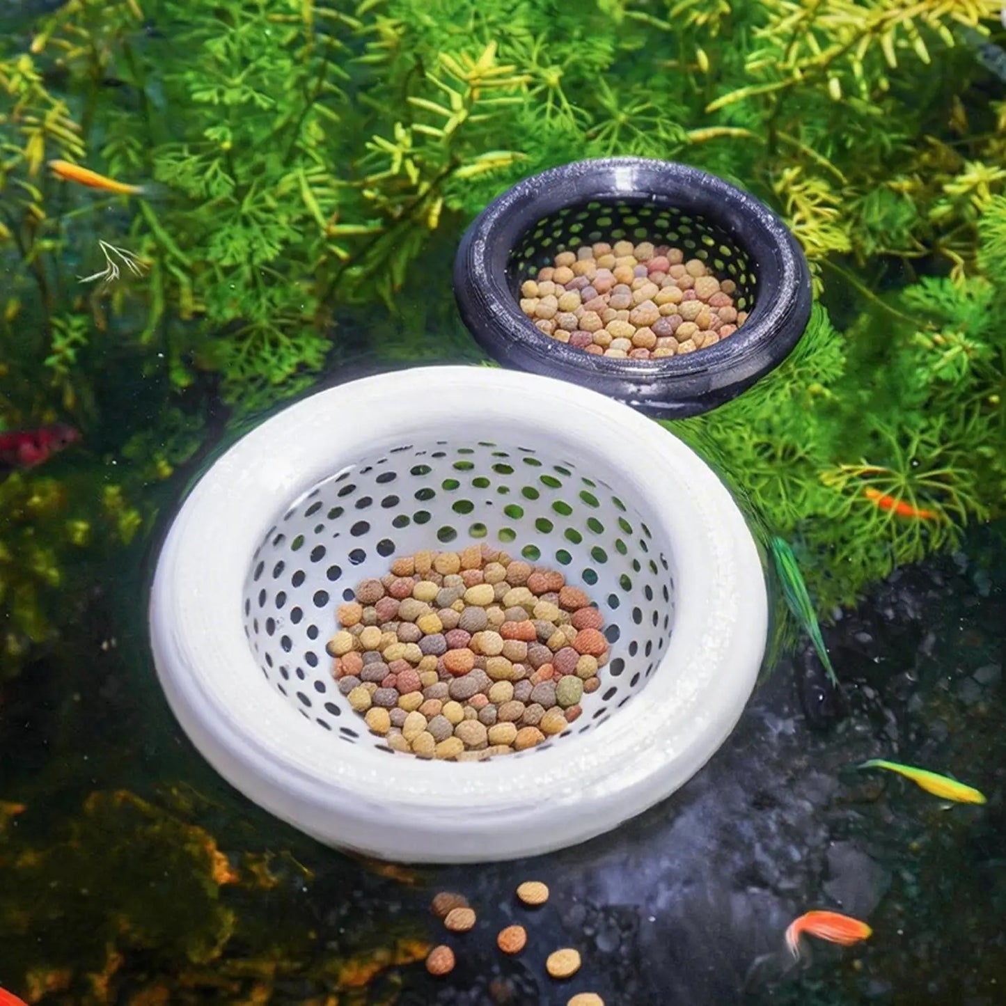 Floating Betta Hammock 2pcs – Leaf Cave Fish Tank Shelter