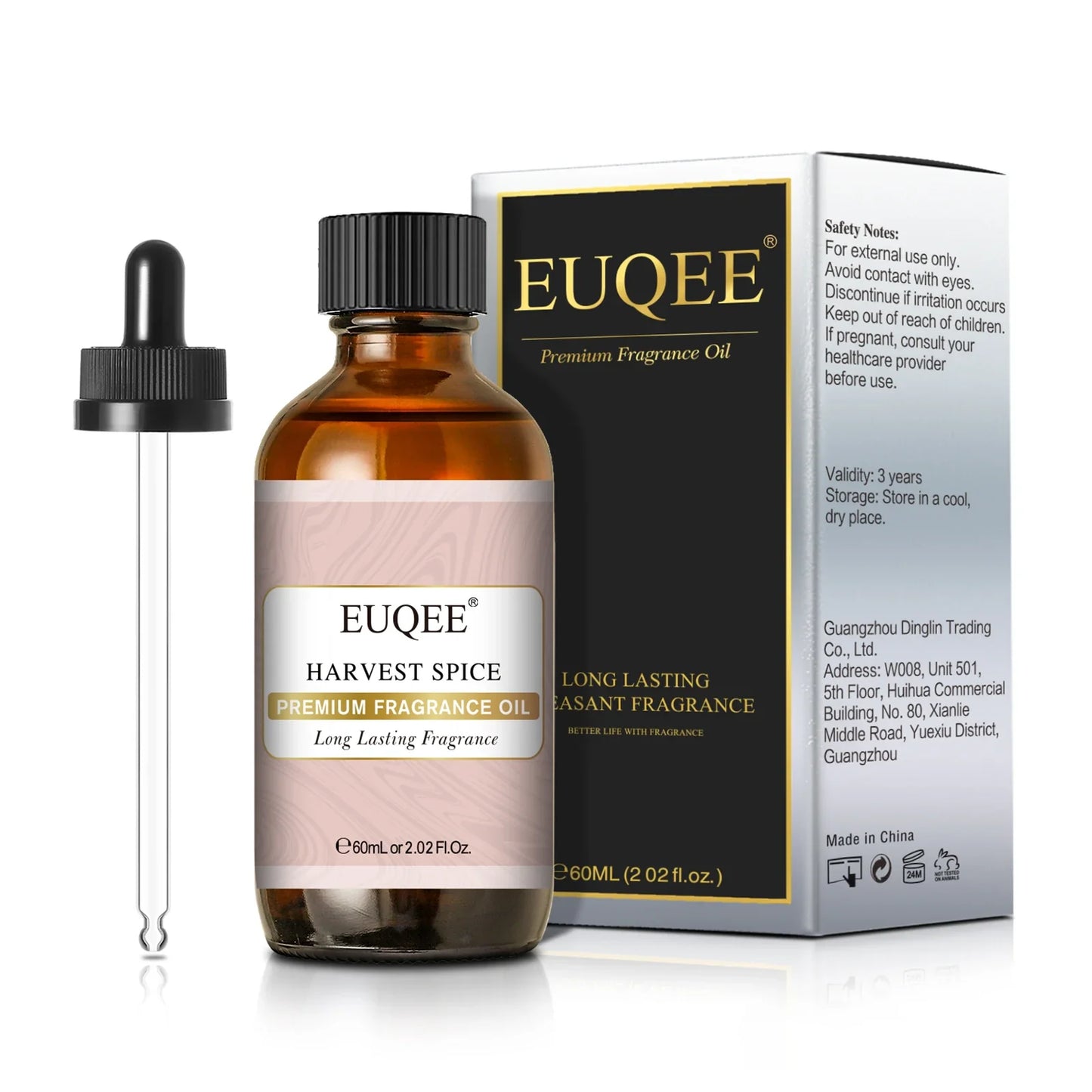 EUQEE 60ml Fragrance Oil for Diffuser, Candle Making & Humidifier