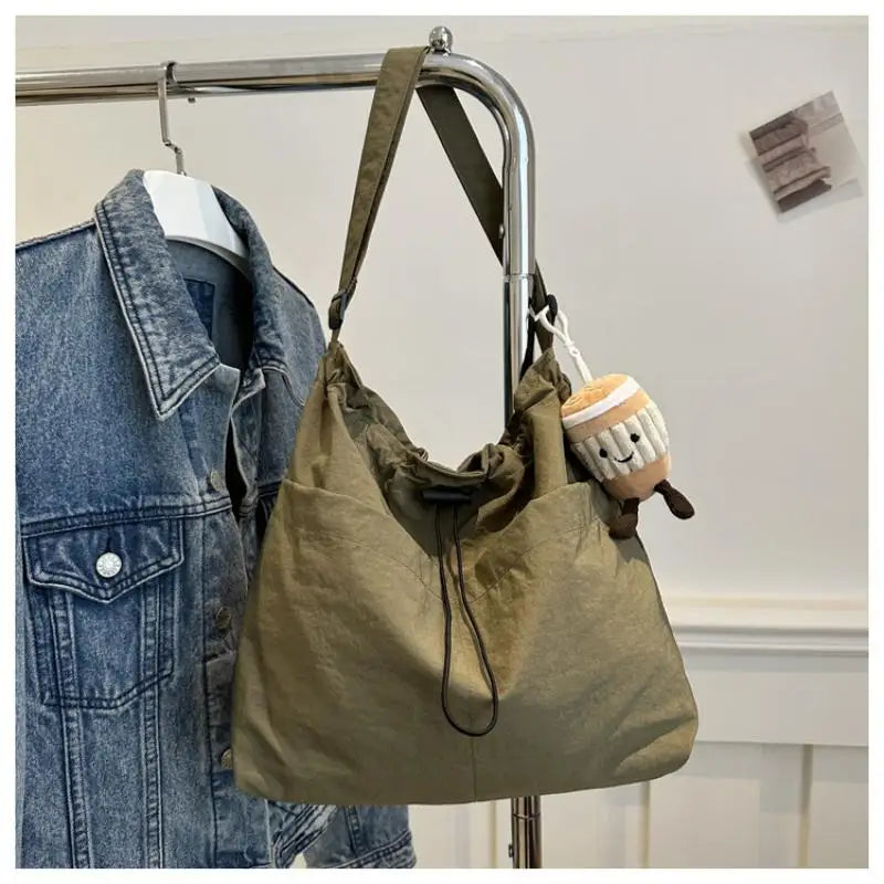 Large Capacity Women's Shoulder Bag – Lightweight Minimalist Tote