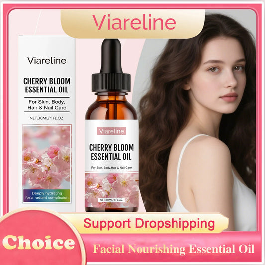 Cherry Blossom Moisturizing Essential Oil – Body & Face Serum Moisturizing Body Oil Peaceful Pleasures Health and Wellness