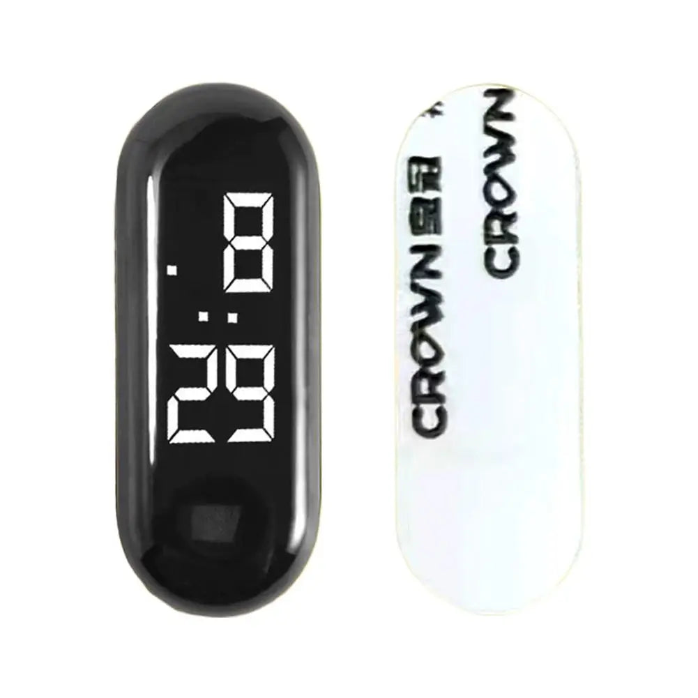 Waterproof Mini Sport LED Car & Motorcycle Clock Peaceful Pleasures Health and Wellness A