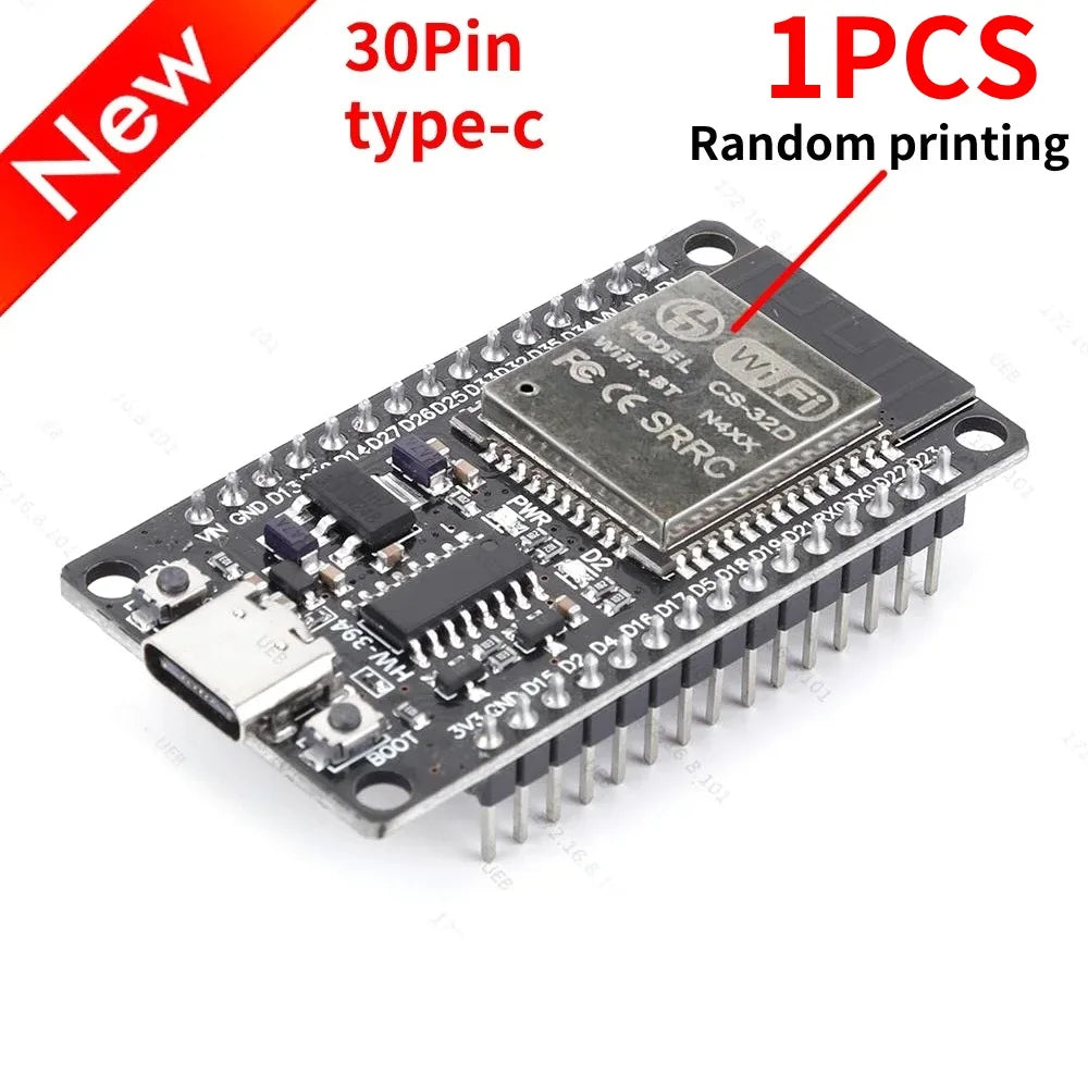 esp32 Development Board Wireless WiFi Bluetooth module Ultra-Low Power Consumption Dual Core 30Pin 32 for Smart Home ﻿ Peaceful Pleasures Health and Wellness 30Pin Type C NEW 1PC