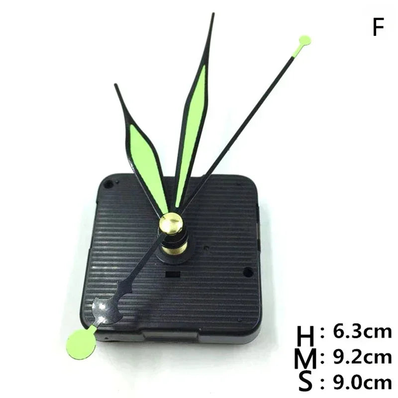 1 Set Hanging DIY Quartz Watch Silent Wall Clock Movement Quartz Repair Movement Clock Mechanism Parts Clock Parts with Needles Peaceful Pleasures Health and Wellness F