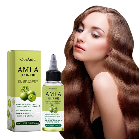OceAura Amla Hair Oil | Pre-Wash Treatment for Frizzy Dry Hair Pre-Wash Hair Oil Peaceful Pleasures Health and Wellness 1 PCS