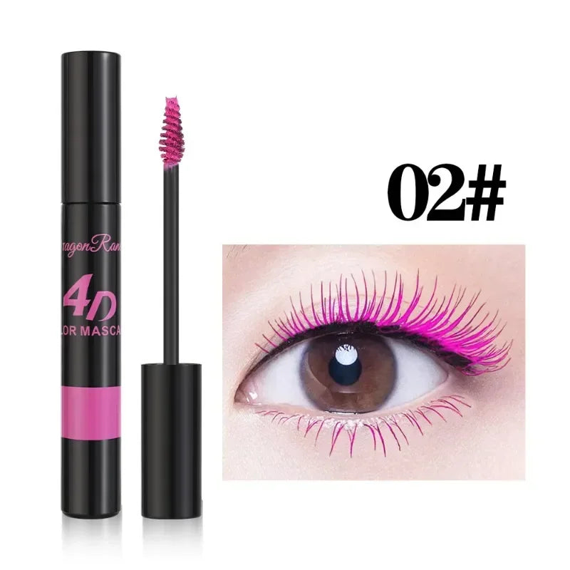 4D Colored Mascara – Waterproof, Volumizing & Lengthening