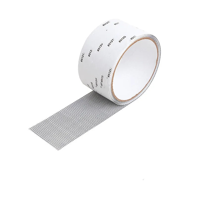 Window Screen Patch Repair Kit Door Window Fly Lanai Screen Repair Patch Tape Mesh Repair Tape Seal for Window and Screen Door Peaceful Pleasures Health and Wellness Gray 1pcs