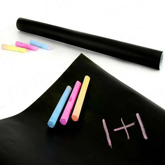 Erasable Chalkboard Wall Sticker 45x200cm | PVC with Chalk Chalkboard Wall Sticker Oasis Select