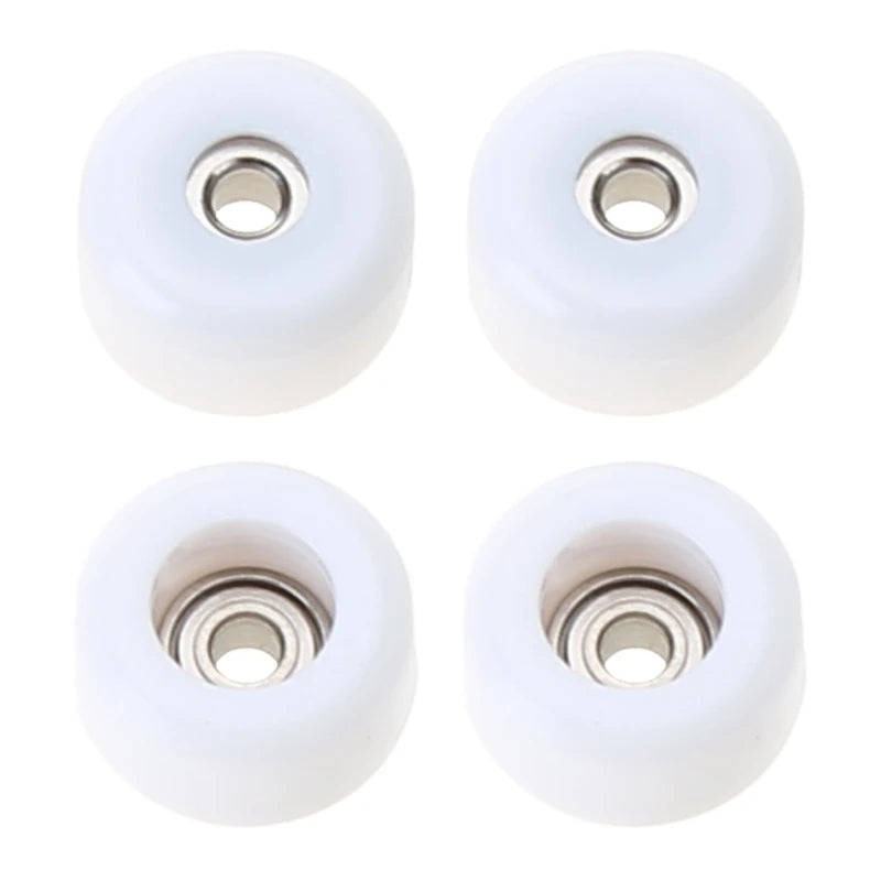 4-Pack Bearing Wheels for Mini Finger Skateboard & Scooter