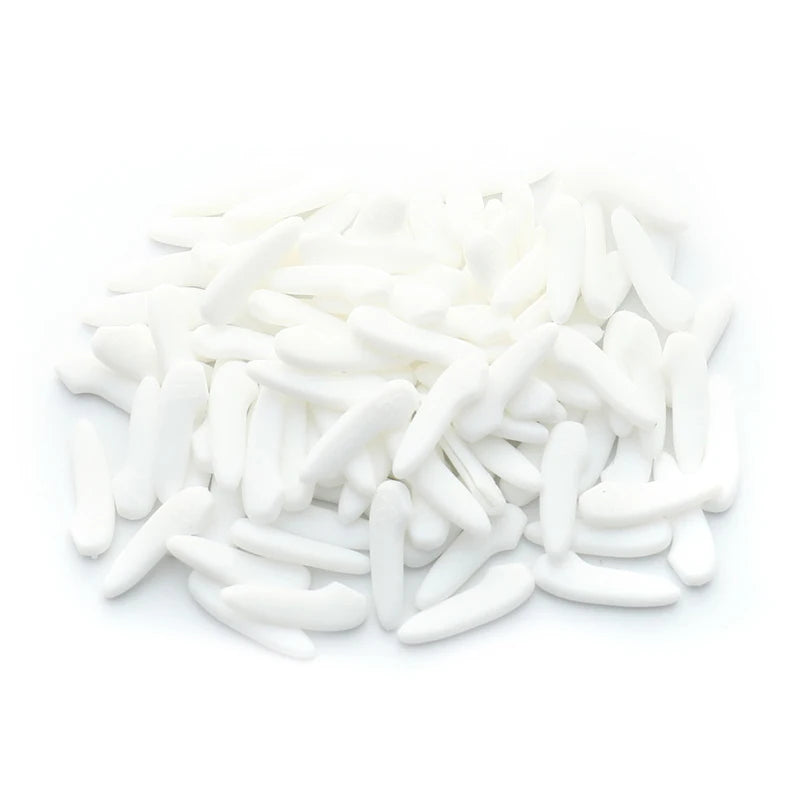 100-Pack Knife Tip Covers – Safety Blade Protective Caps Knife Safety Caps Peaceful Pleasures Health and Wellness White