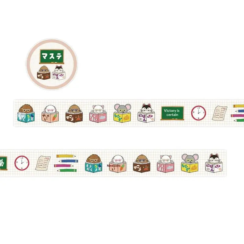 Japanese Cartoon Washi Tape – DIY Scrapbooking & Planner Tape