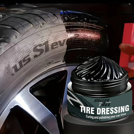 Tire & Wheel Shine Wax – Gloss Protection for Rubber & Vinyl Tire & Wheel Wax Oasis Select 50 ML