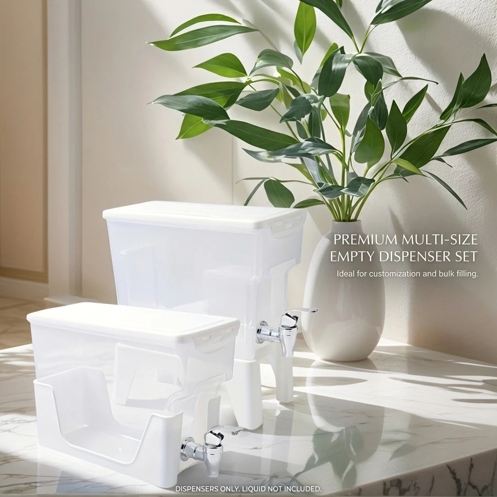 Laundry Detergent & Fabric Softener Dispenser – Laundry Room Organizer