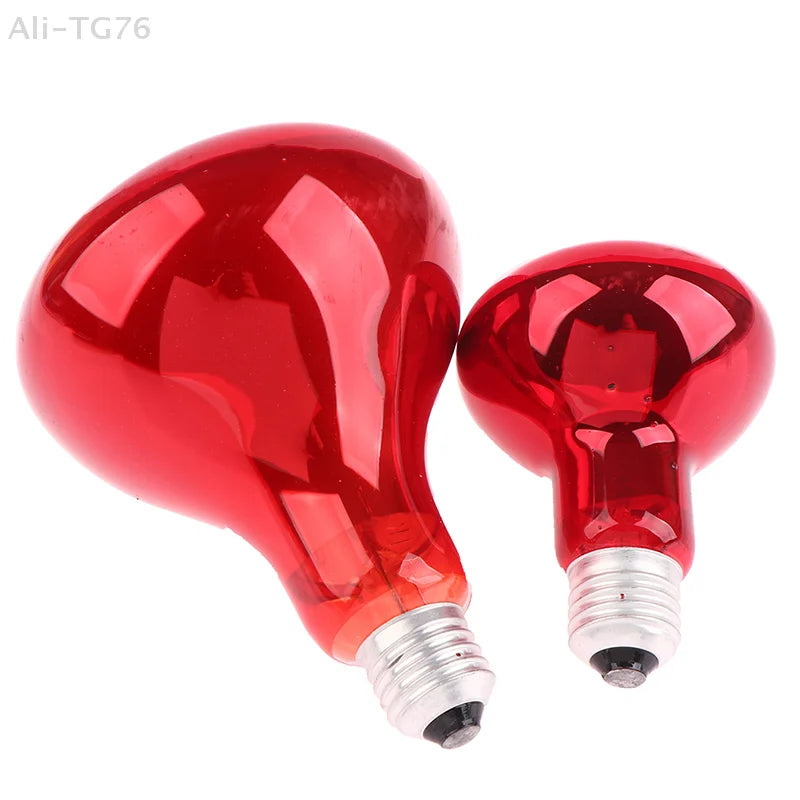 100W 150W Infrared Physiotherapy Red Heat Lamp Bulb
