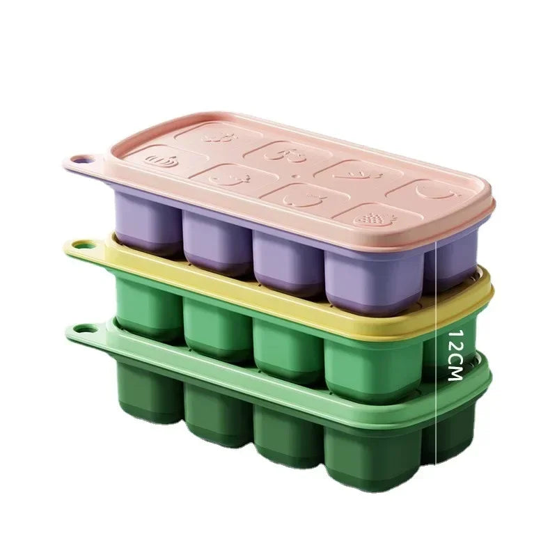 Silicone Ice Cube Molds, Food Grade Ice Trays for Home Kitchen, Reusable Freezer Ice Maker Mold for Cocktail Beverage, Baby Ice Peaceful Pleasures Health and Wellness