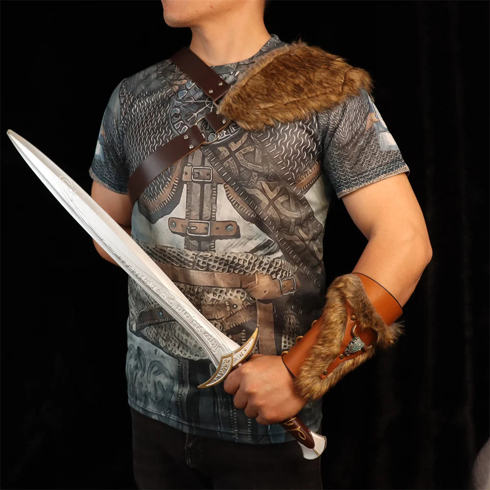 Halloween Props Medieval Warrior Women Armour Costume Cosplay LARP