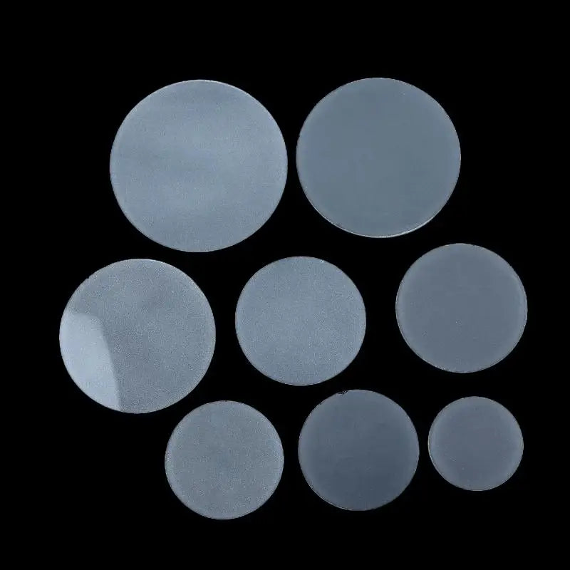 5PCS Matte Glass Round Flat Semitransparent Frosted Glass Lampshade For LED Lamp Down Light Flashlight Accessories Peaceful Pleasures Health and Wellness
