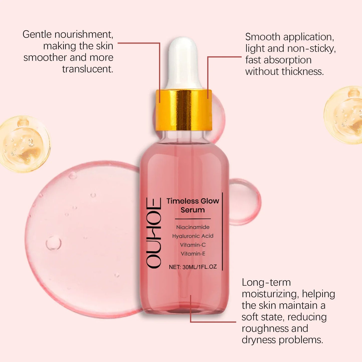 Hyaluronic Acid Firming Serum – Anti-Aging & Brightening 30ml