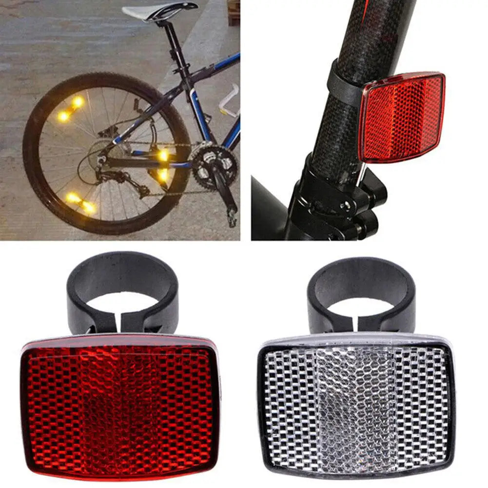 Bike Rear Reflector Safety Light Accessories Peaceful Pleasures Health and Wellness