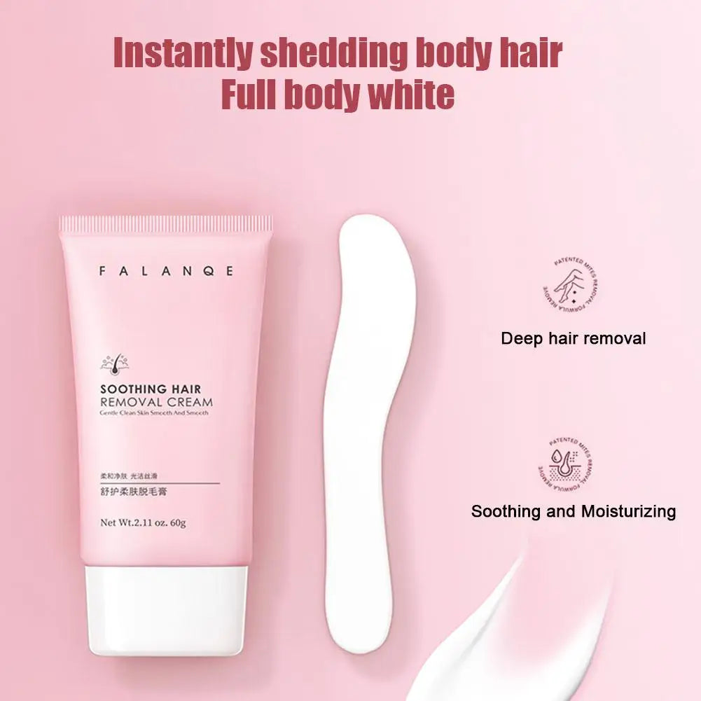 90ml Strawberry Hair Removal Aftercare Oil Gently Soothes The Skin Moisturizing 60g Hair Removal Cream Skin Care Peaceful Pleasures Health and Wellness