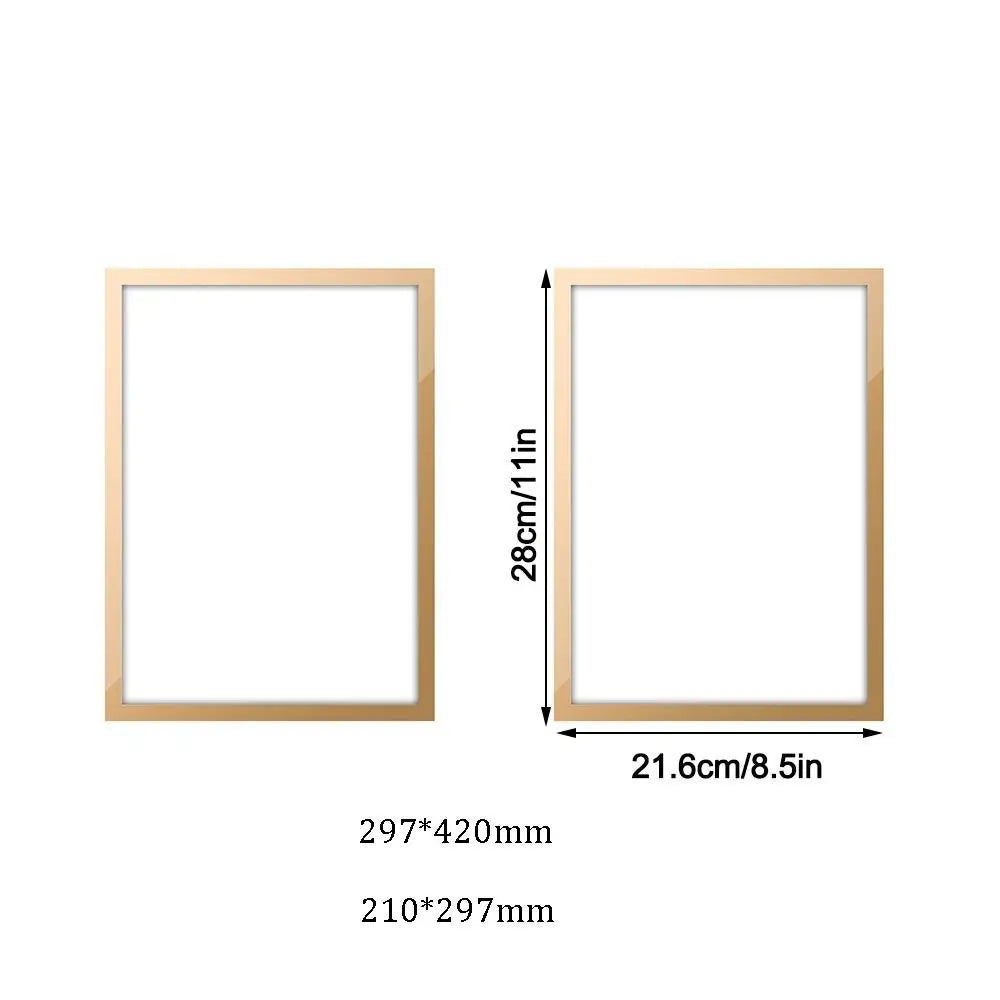 Magnetic Photo Frame A3 A4 8.5x11" Poster & Art Display