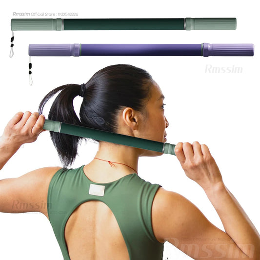 Yoga Stretching Stick | Posture Corrector & Muscle Roller Yoga Stretching Stick Peaceful Pleasures Health and Wellness