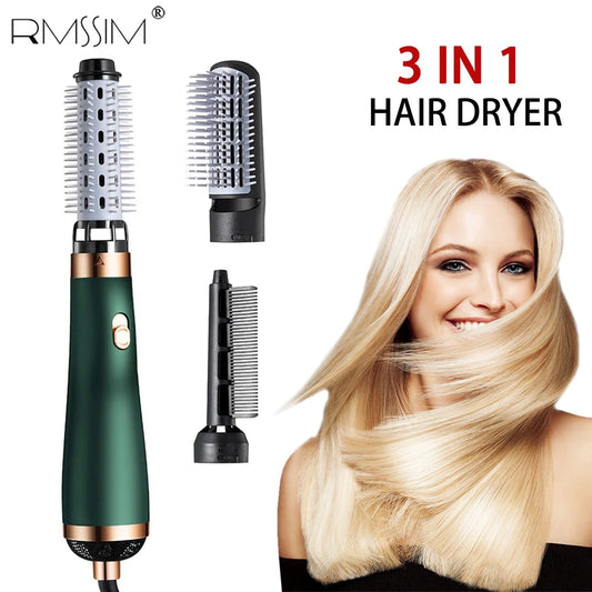 NEW Hair Dryer Comb Hot Air Curling For Hair Roller Blow Dryer Ionic Hair Straightening Brush Quick Dry Hair Curler Curling Iron Peaceful Pleasures Health and Wellness