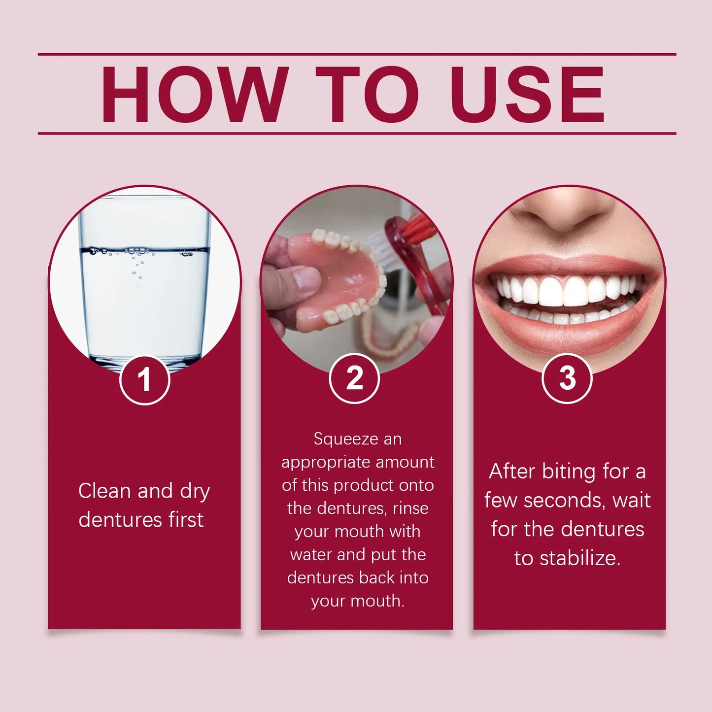 Oralhoe Long-Lasting Denture Adhesive Cream | 4-Day Hold