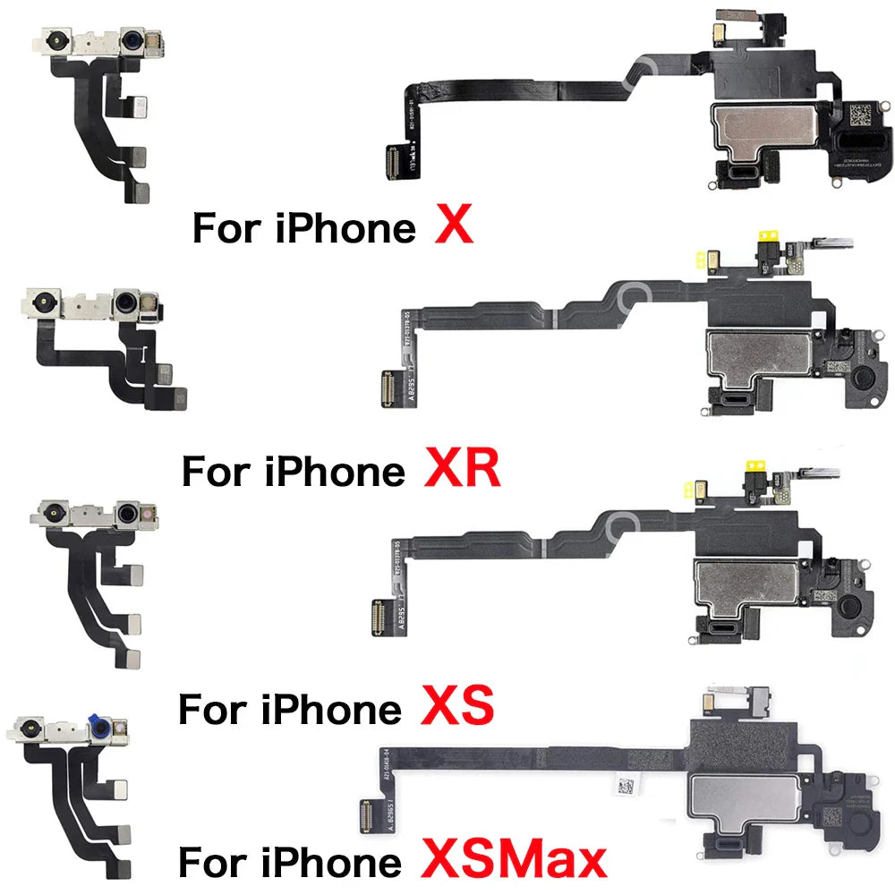 Ear Speaker & Front Camera Flex Cable – iPhone X XR XS Max