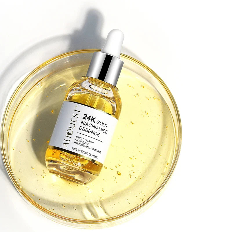 AUQUEST 24K Gold Niacinamide Serum – Brightening & Hydrating