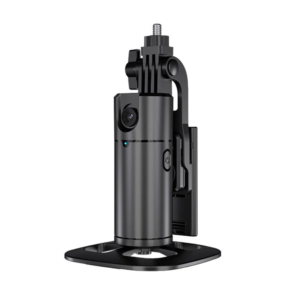 Auto Face Tracking Auto Tracking Gimbal 360° Rotating Stabilizer Function Smartphone Gimbal Stabilizer Intelligent Automatic Peaceful Pleasures Health and Wellness black