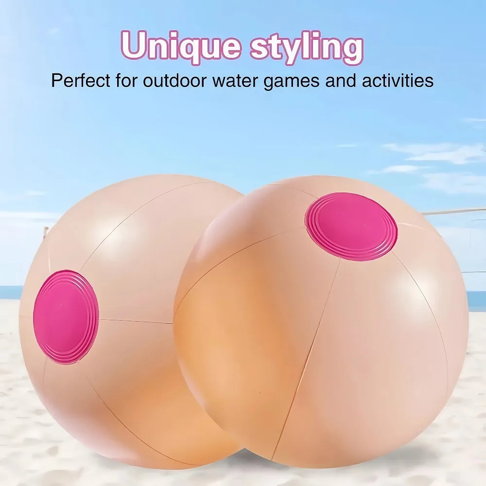 Novelty Inflatable Beach Balls – Pool Party Toys for Kids & Adults