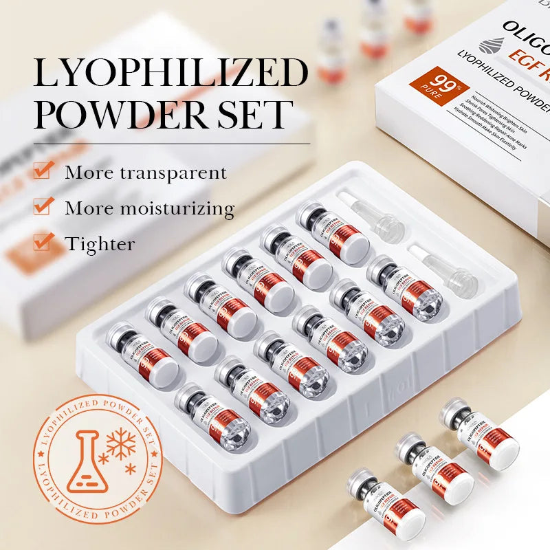 BIOAQUA Lyophilized Powder Firming Face Serum – 12pc Set