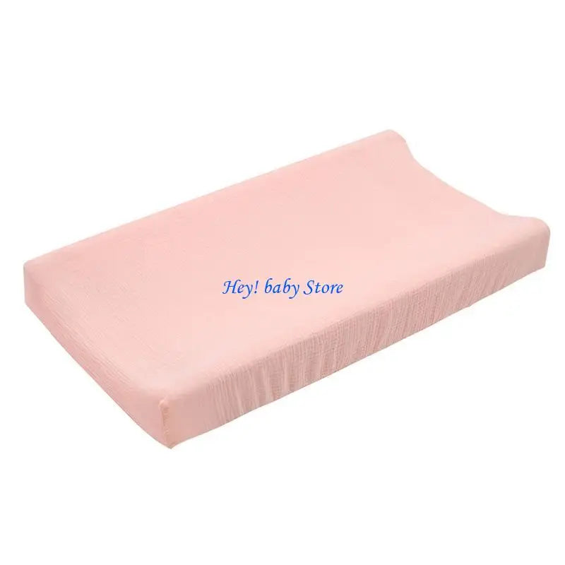 Muslin Diaper Changing Pad Cover – Soft, Breathable & Unisex