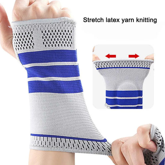 1 Piece Adjustable Hand Guard Flexible Wrist Support Sleeve Anti Collision Silicone Pad,Hand Protection Palm Peaceful Pleasures Health and Wellness