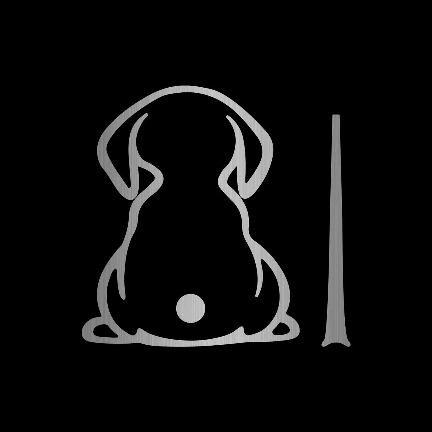 Dog Decals,Waterproof Rear Wiper Decal Funny Dog Moving Tail Stickers for Car Windshield Wiper Decal Vinyl Dog Stickers Peaceful Pleasures Health and Wellness GRAY