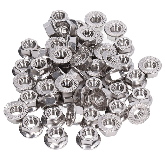 Nut Firm Fixing Good Match Nuts Fastener Standard Design A2-70 Stainless Steel Wide Use for Maintenance for Repair Peaceful Pleasures Health and Wellness Default Title