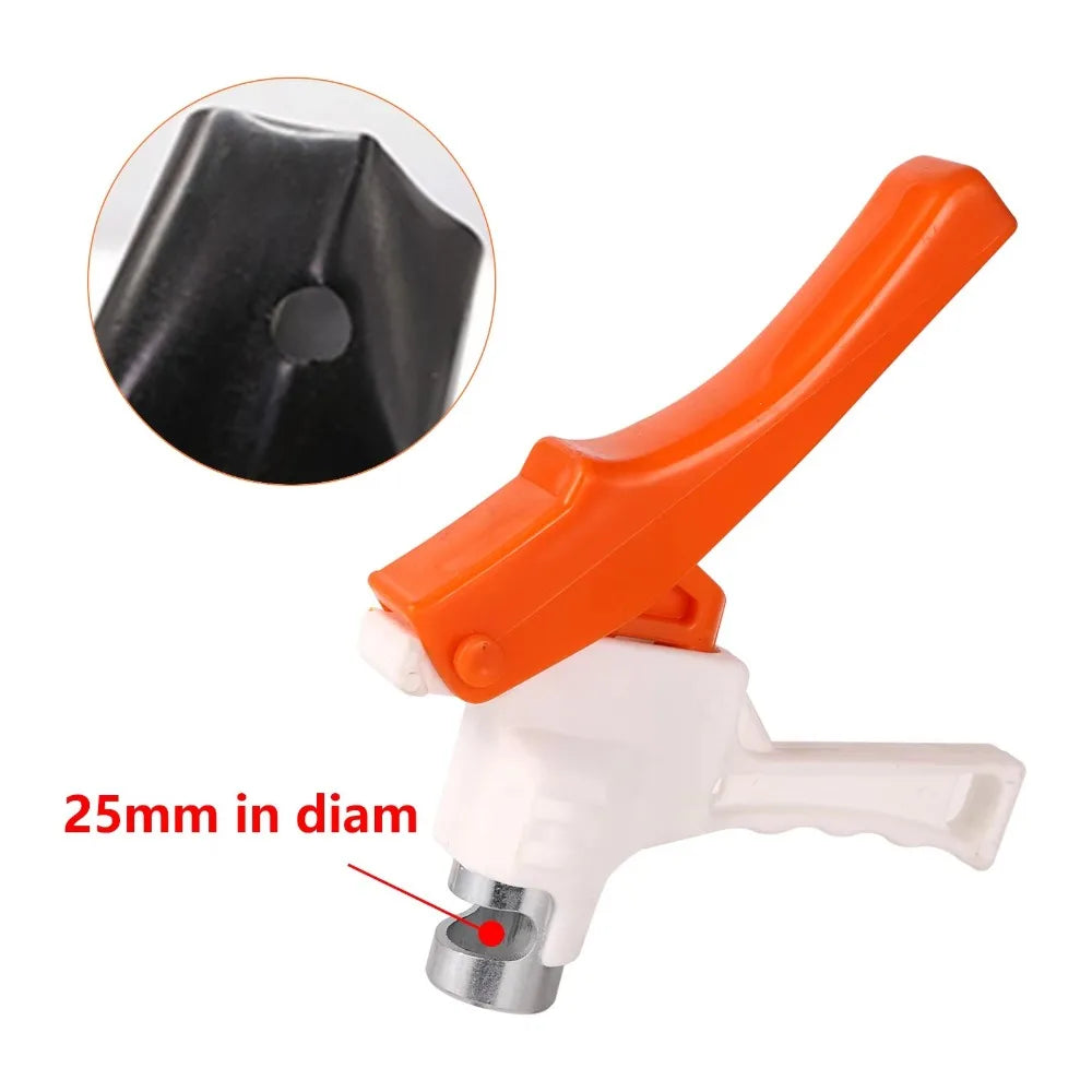 16/20/25mm Drip Tape Puncher Agriculture Orchard Irrigation Pipe Grip Style PE Pipe Puncher Garden Water Connectors Convenient Peaceful Pleasures Health and Wellness 25mm