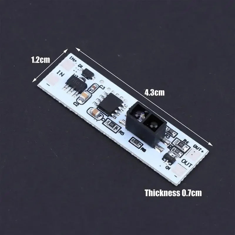 LED Dimmer Module Hand Sweep DC 5V-24V | Cabinet & Wardrobe LED Dimmer Module Peaceful Pleasures Health and Wellness