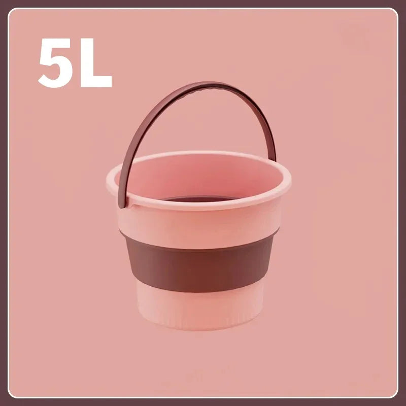 Collapsible Plastic Bucket 5/10/17L – Camping, Fishing & Car Wash