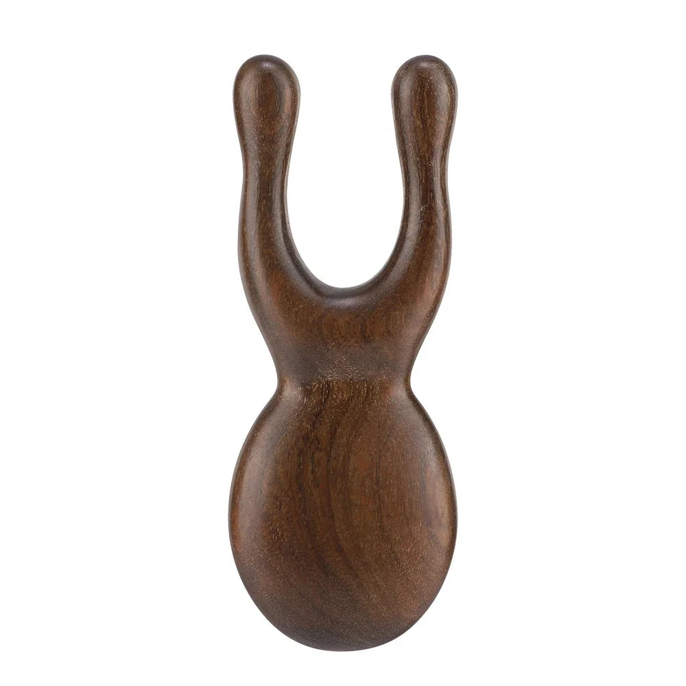 Sandalwood Gua Sha Nose Face Massage Stick – Wooden Tool