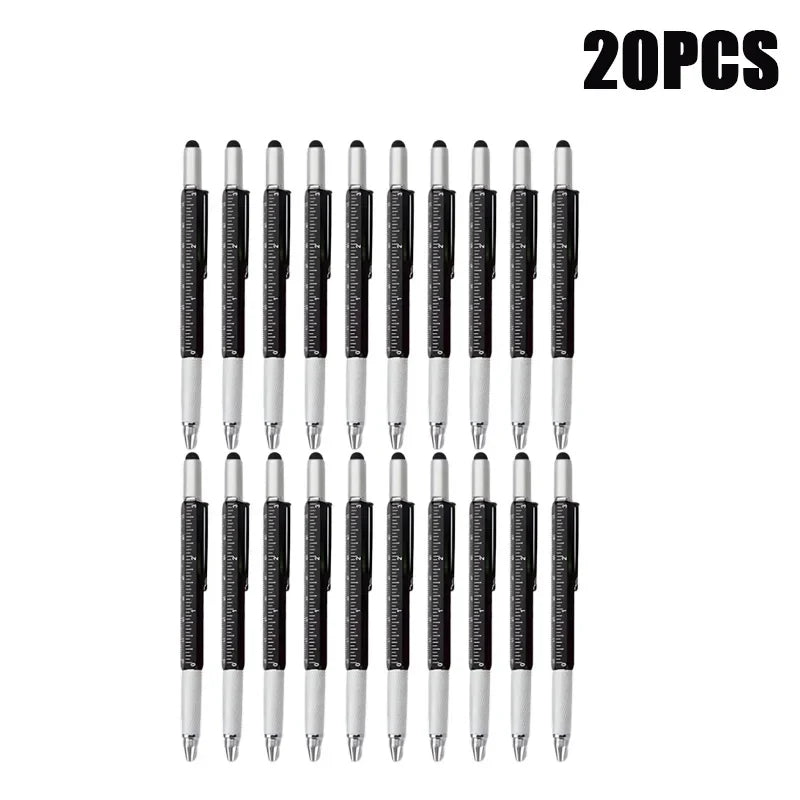 7-in-1 Stylus Pen | Screwdriver, Ruler, Level & Ballpoint