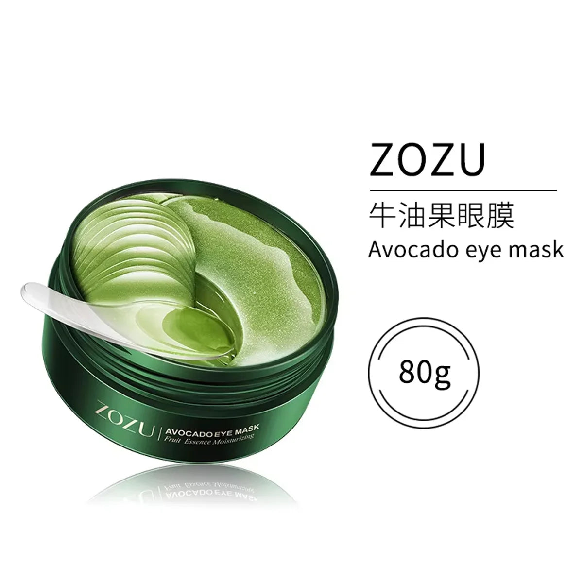 60/120 Pieces Eye Mask Avocado Gold Moisturize Firming Improve Eye Bags Eye Patches Anti Wrinkle Eye Patches for Dark Circles Peaceful Pleasures Health and Wellness Avocado eye mask
