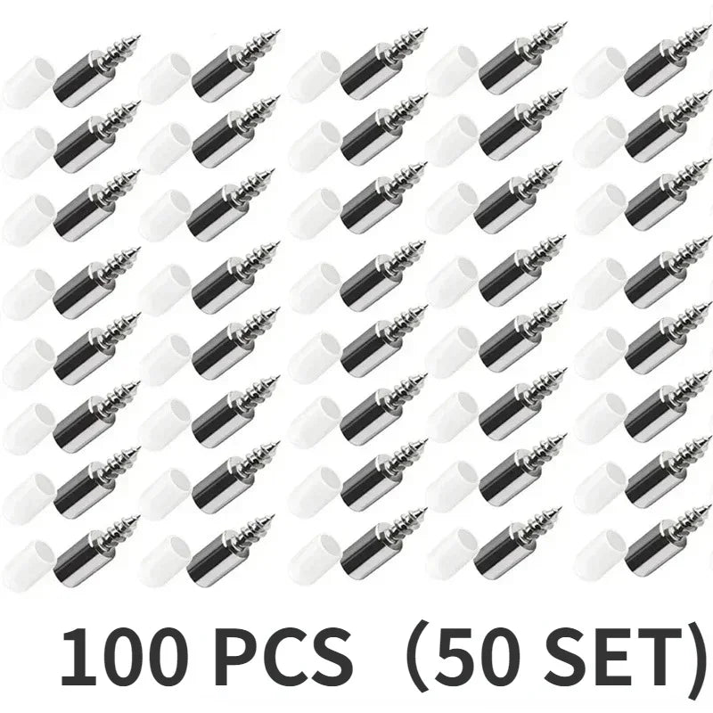 Self-Tapping Cabinet Screws | Drywall & Wood Bracket Screw Set