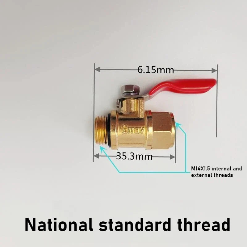 All-Copper Ball Valve Switch for Agricultural Sprayer Pump
