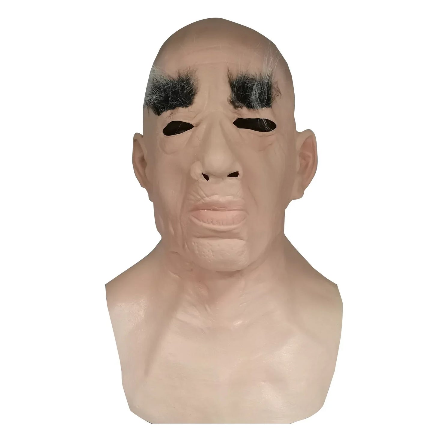 Grandpa Grandma Full Head Latex Mask – Halloween Cosplay
