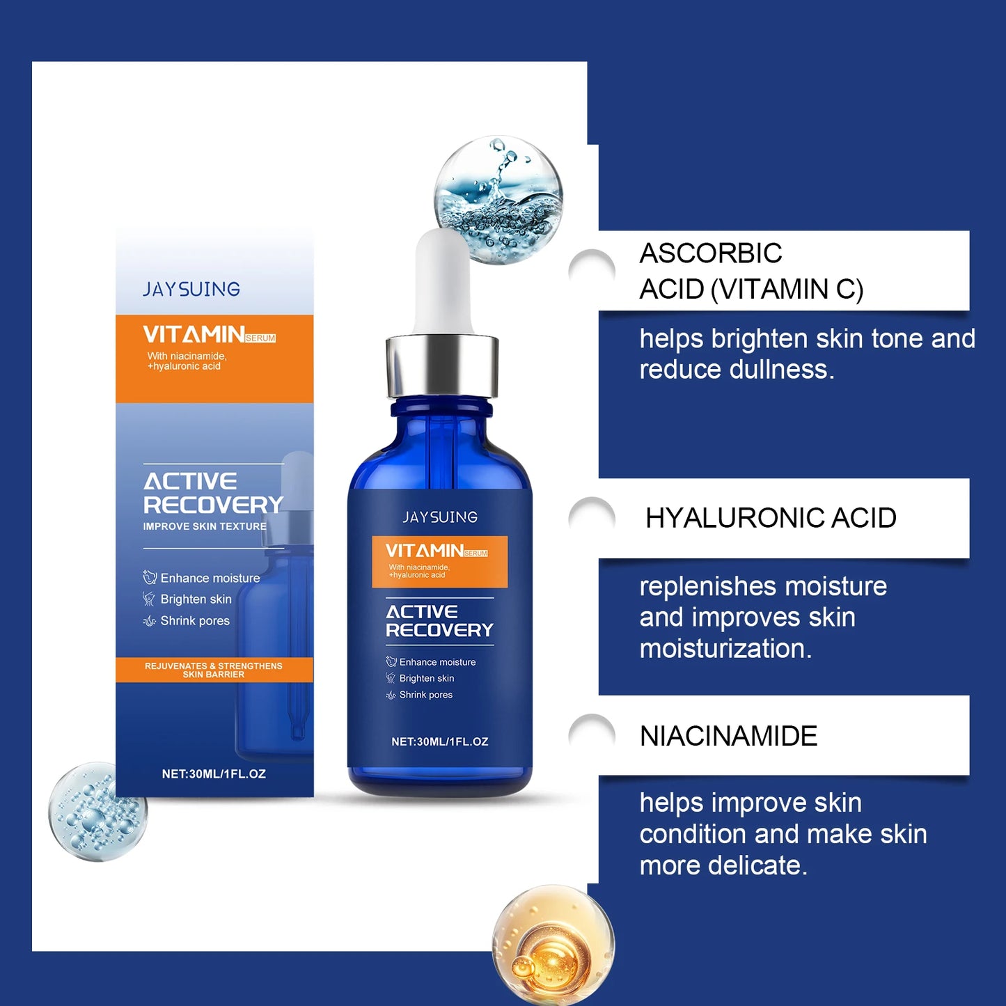 Vitamin C Face Serum – Brightening & Dark Spot Corrector 30ml
